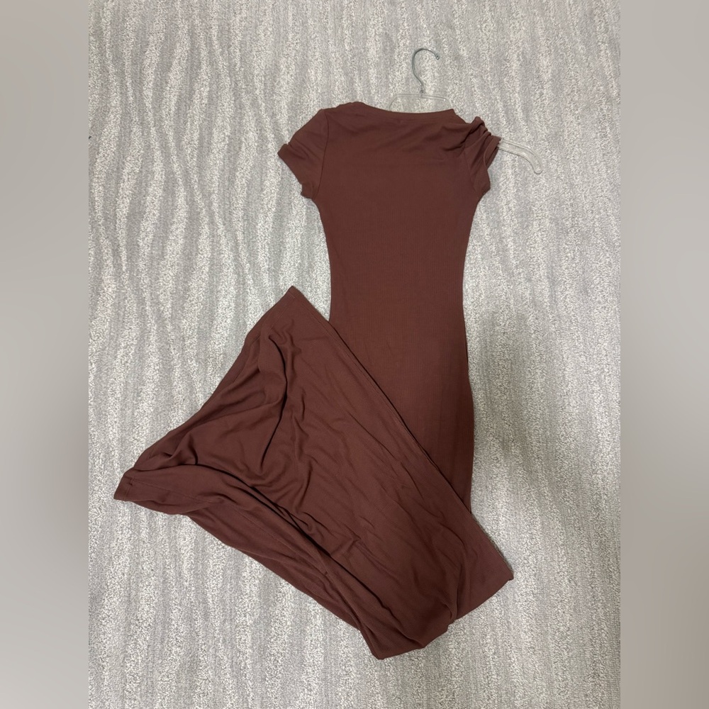 Brown Maxi Dress